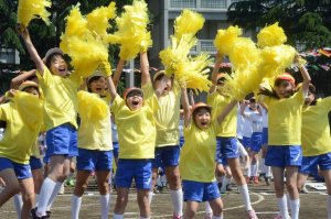 応援合戦　黄色組